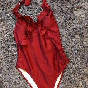 Cupshe red bathing suit.  Brand new.